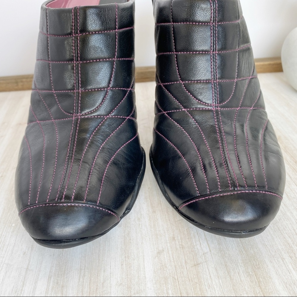 ✖️SOLD✖️•COLE HAAN• Nike G Series Leather Heeled Mules - Picture 5 of 13